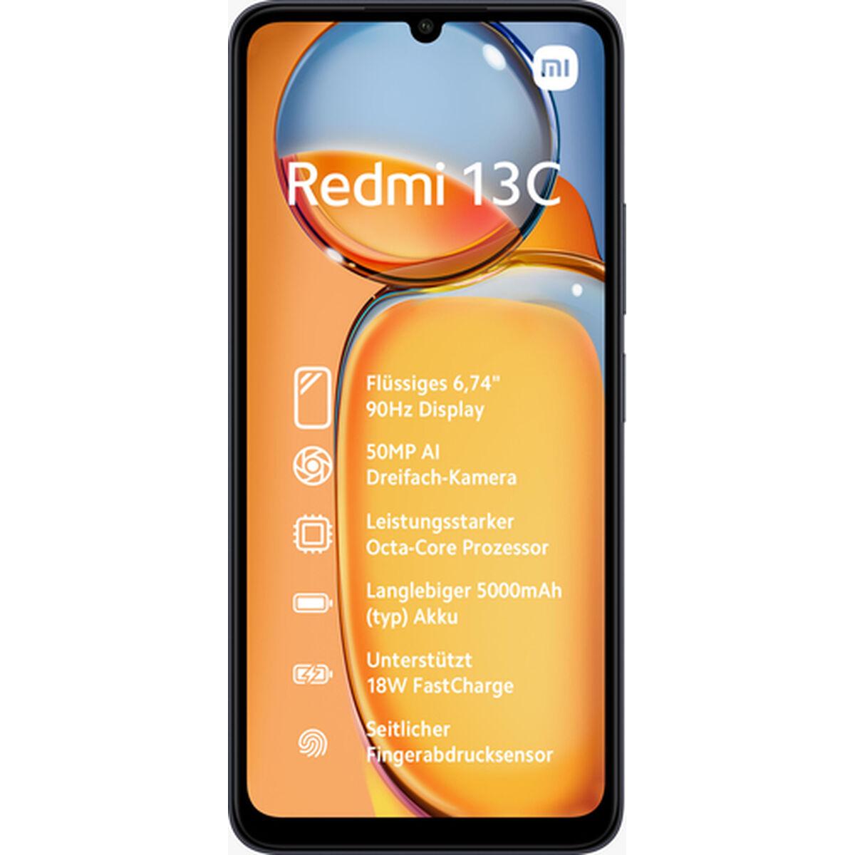 Smartphone Xiaomi 6 74  " 4 Gb Ram Arm Cortex A55 Mediatek Helio G85 128 Gb Sort