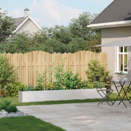 Plantekasse i rustfrit stål 280 × 40 × 40 cm - højbed til have og terrasse