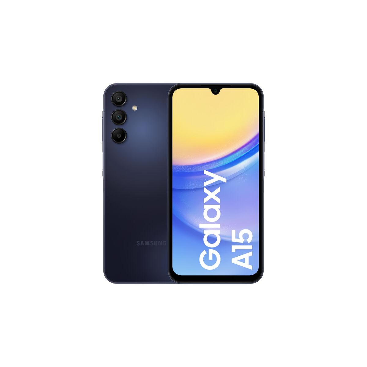 Smartphone Samsung Galaxy A15   Mediatek Helio G99 Ram 128 Sort Sort Blå