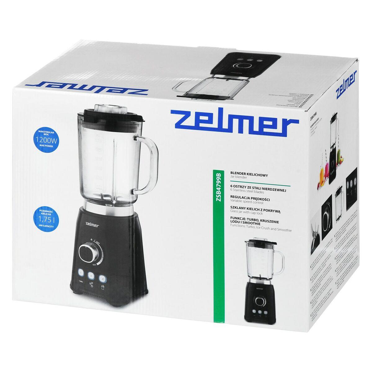 Kop Blender Zelmer Zsb4799b Sort Gennemsigtig 1200