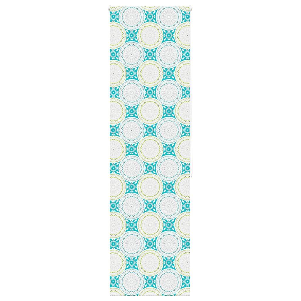 Bruserullegardin 80x240 cm Stofbredde 76 cm billede