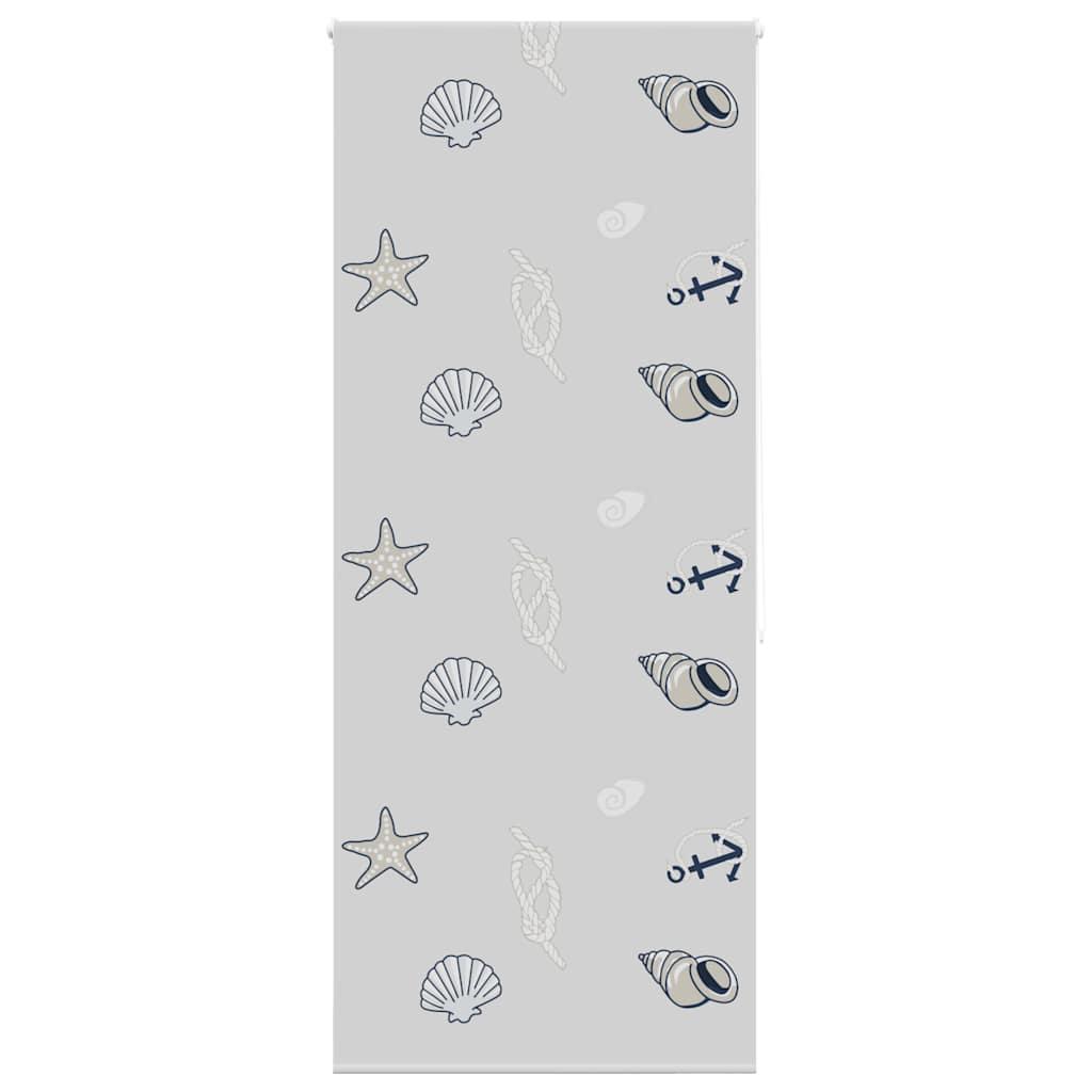 Bruserullegardin 110x240 cm Stofbredde 106 cm billede