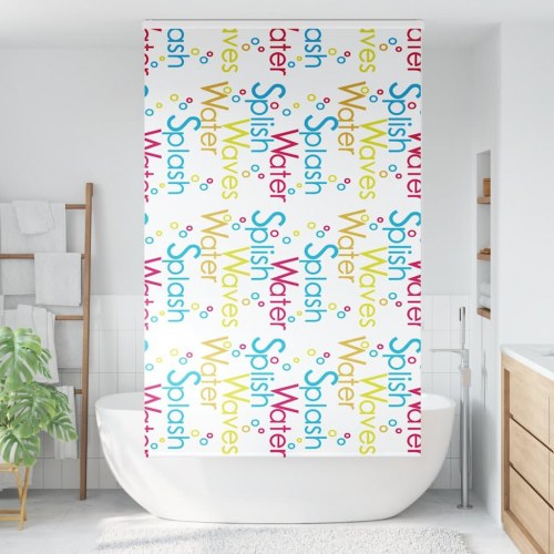 Bruserullegardin med kassette 130x240 cm Stofbredde 126 cm