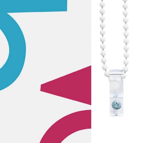 Bruserullegardin med kassette 130x240 cm Stofbredde 126 cm