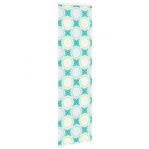 Bruserullegardin med kassette 60 x 240 cm - ornament