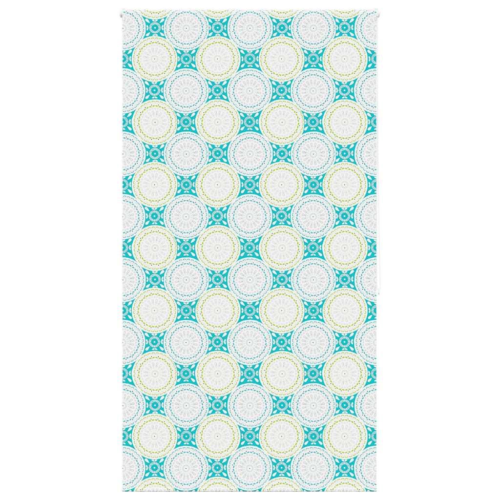 Bruserullegardin Stofbredde 76 Cm Ornament - uden kassette / 130 x 240 cm