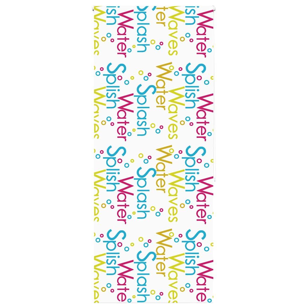 Bruserullegardin 90x240 cm Stofbredde 86 cm