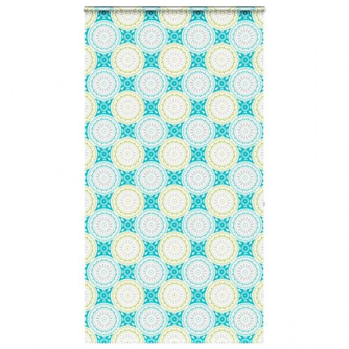 Bruserullegardin med kassette 140 x 240 cm - ornament