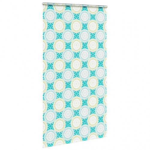 Bruserullegardin med kassette 140 x 240 cm - ornament