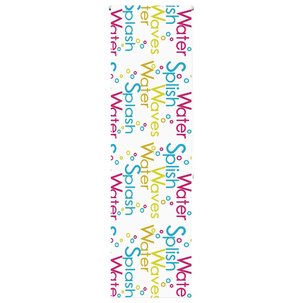 Bruserullegardin 80x240 cm Stofbredde 76 cm billede