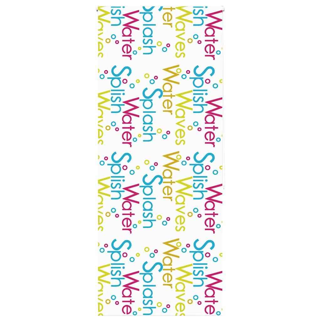 Bruserullegardin 100x240 cm Stofbredde 96 cm billede