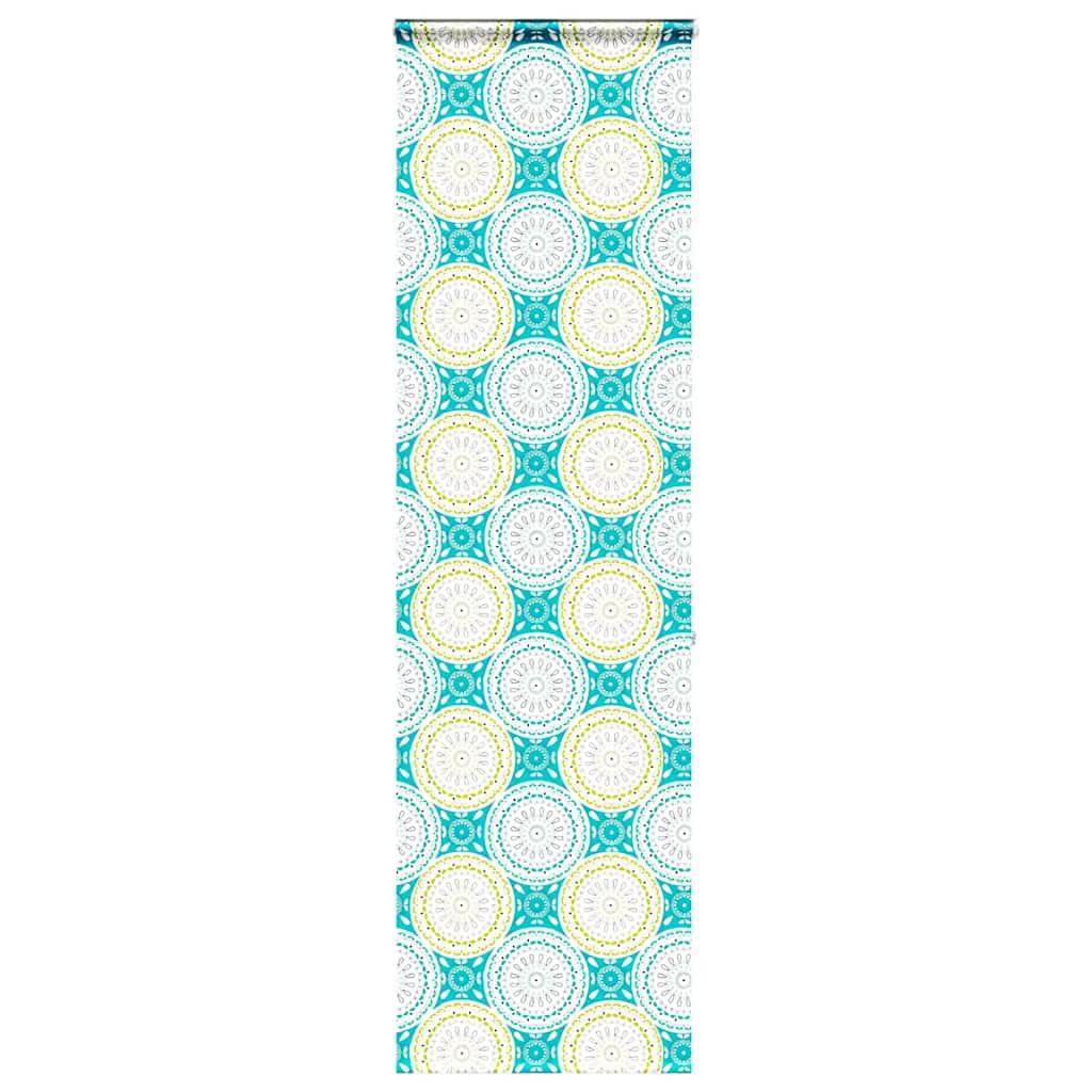 Bruserullegardin med kassette 70x240 cm Stofbredde 66 cm billede