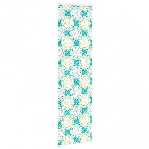Bruserullegardin med kassette 70 x 240 cm - ornament
