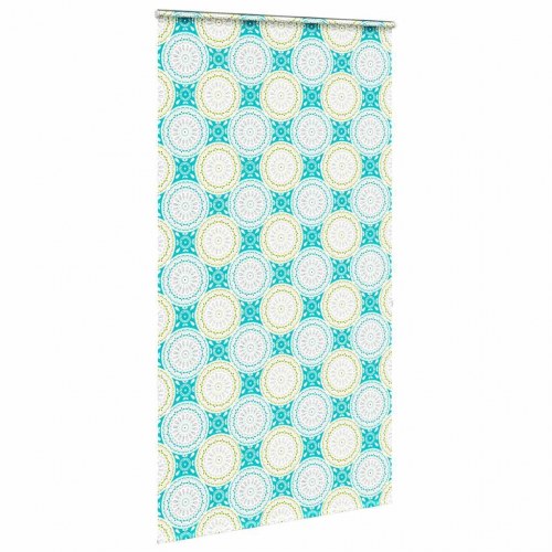 Bruserullegardin med kassette 130 x 240 cm - ornament