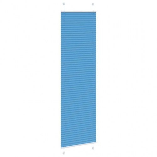 Plisségardin blå 60×200 cm - stofbredde 59,4 cm, polyester