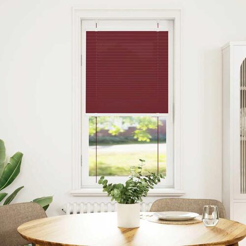 Plisségardin Bordeauxrød 60x100 cm Stofbredde 59,4 cm Polyester
