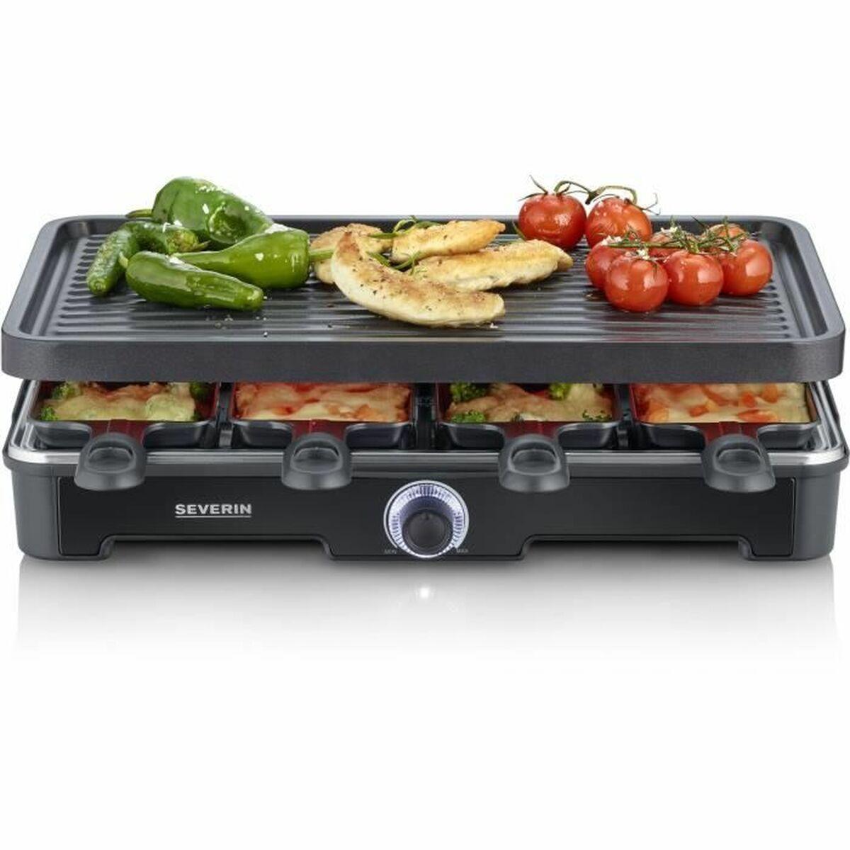 Grill Kogeplade Severin Rg9670 Sort