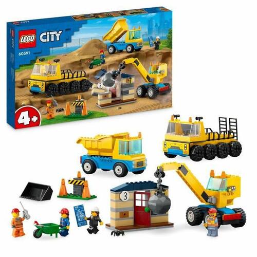 Legetøjssæt med køretøjer Lego 60391 Multifarvet