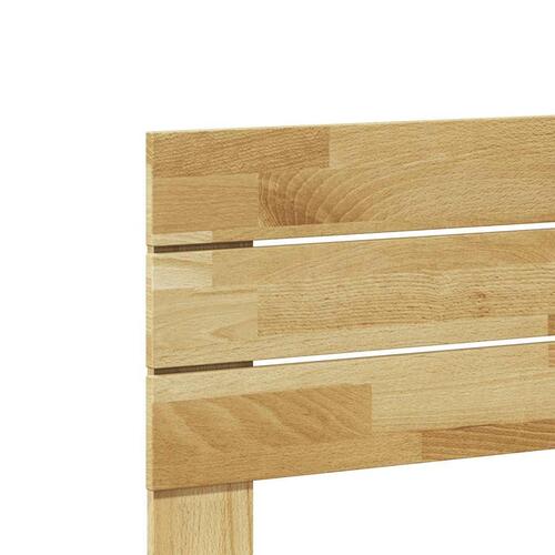 Hovedgærde 160 cm massivt træ eg