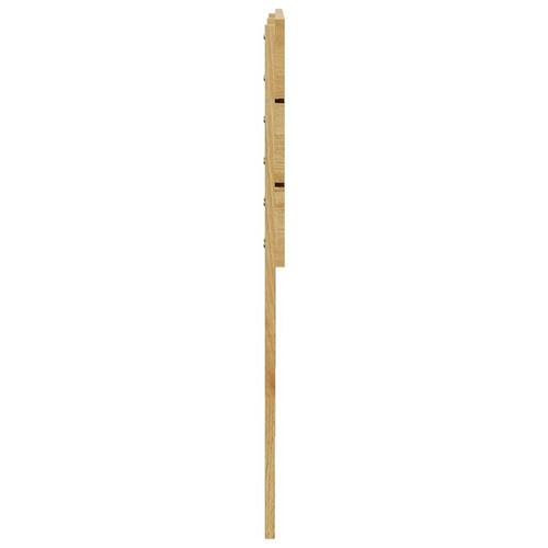 Hovedgærde 140 cm massivt træ eg