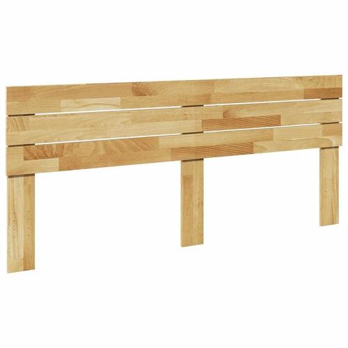 Hovedgærde 180 cm massivt træ eg