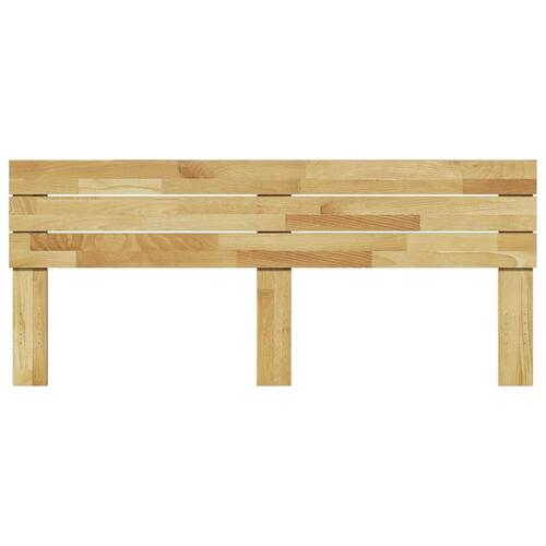 Hovedgærde 180 cm massivt træ eg