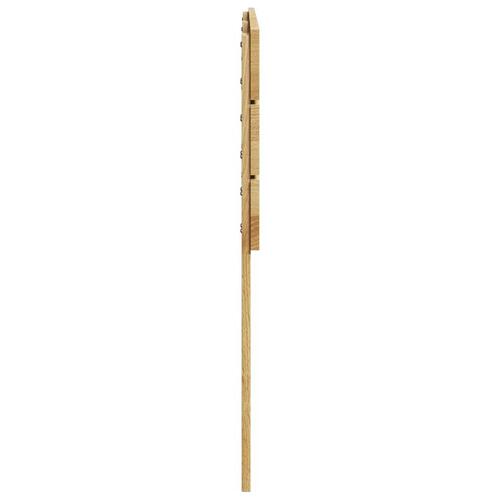 Hovedgærde 180 cm massivt træ eg