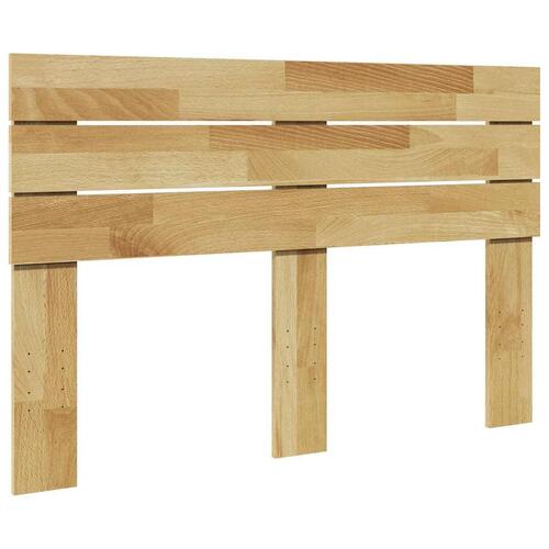 Hovedgærde 120 cm Massivt træ Eg