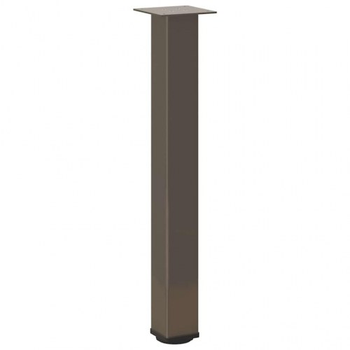 Bordben 4 stk. naturstål 72-74 cm