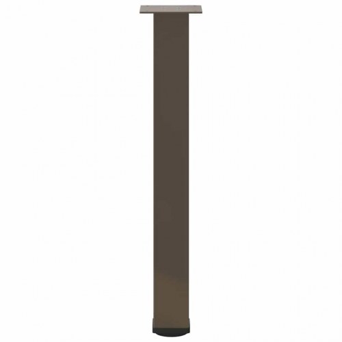 Bordben 4 stk. naturstål 72-74 cm