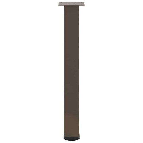 Bordben 4 stk. naturstål 72-74 cm