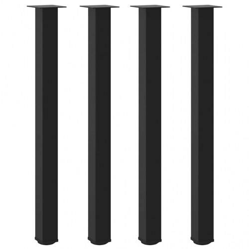 Barbordsben 4 stk. - sort, 110-112 cm