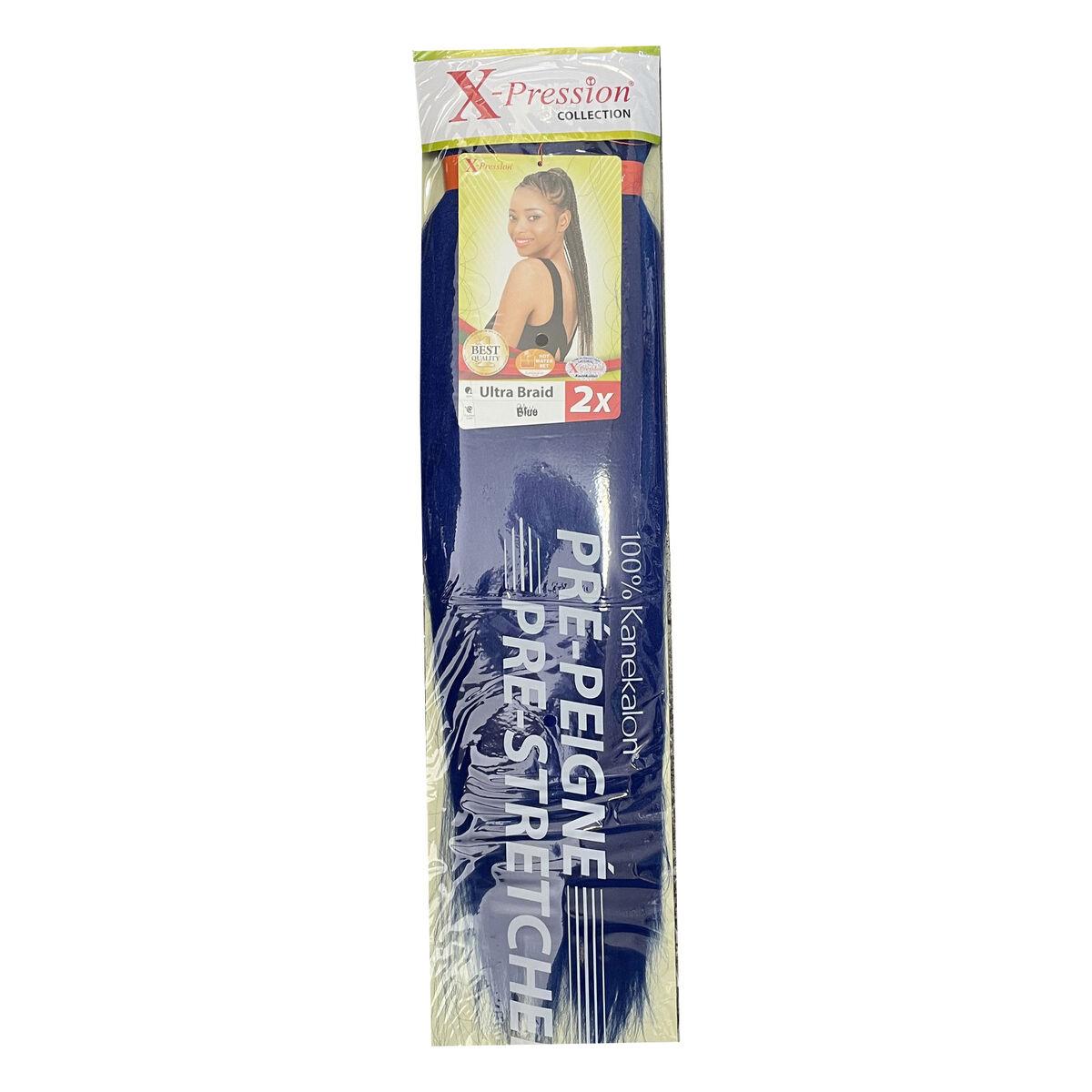 Extensions Til Håret X Pression Pre Peigne Blå 2 Enheder
