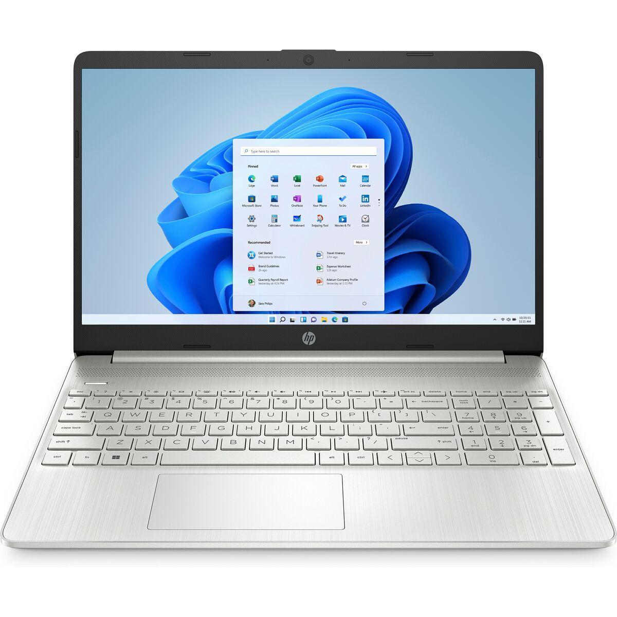 Bærbar Computer Hp 9v9p5ea Amd Ryzen 5 5500u 8 Gb Ram 512 Gb Ssd 15 6  "
