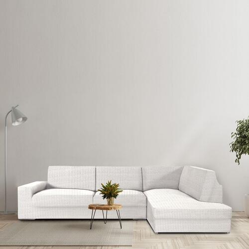 Sofa cover Eysa JAZ Hvid 110 x 120 x 500 cm (OUTLET A+)