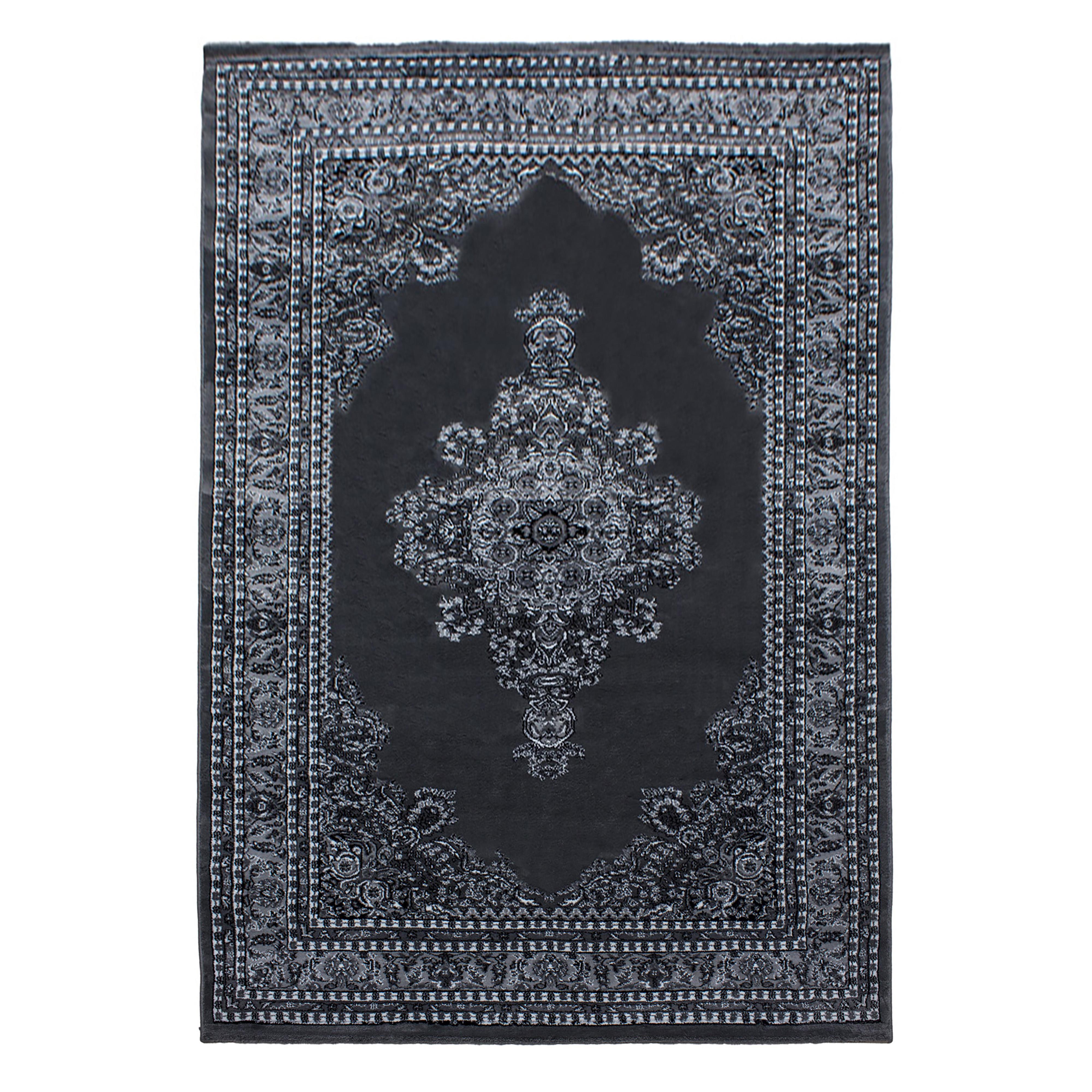 MARRAKESH orientalsk tæppe grå rektangel - 160 x 230 cm