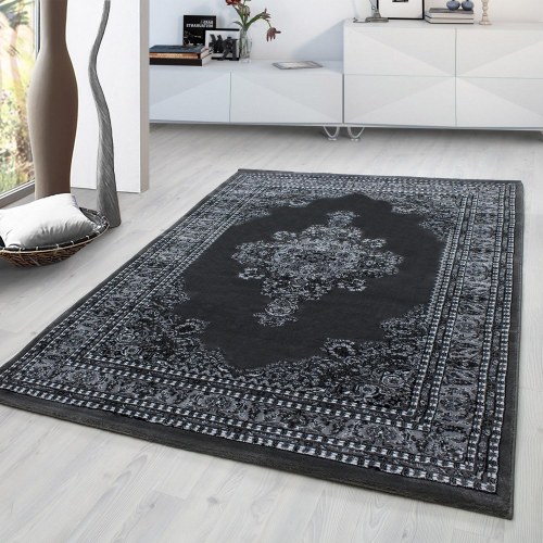 MARRAKESH orientalsk tæppe grå rektangel (OUTLET A)