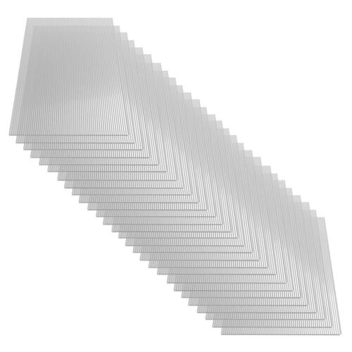 Polykarbonatplader 28 stk. 4 mm 121x60 cm
