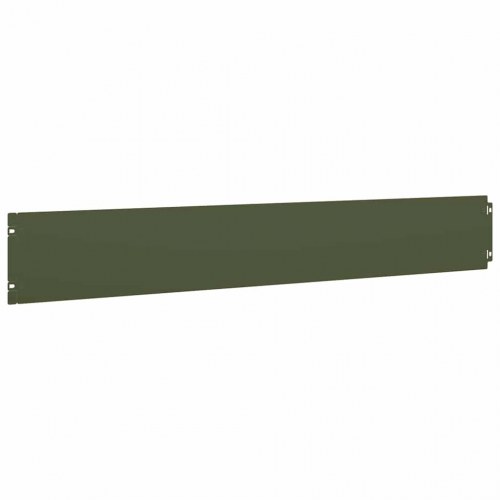 Plænekant 50 stk - koldvalset stål 15 × 103 cm, olivengrøn