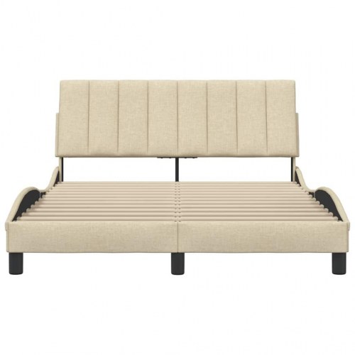 Sengeramme uden madras Hanko 140 x 200 cm - creme