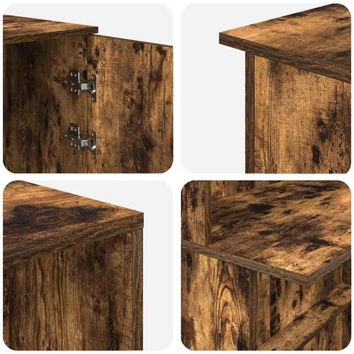Receptionsskranke 180x50x103,5 cm konstrueret træ