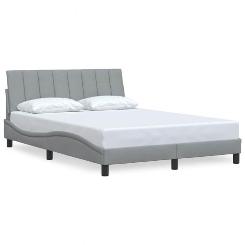 Sengeramme Hanko 140 x 190 cm uden madras - lysegrå