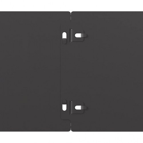 Plænekanter 10 stk. 15x103 cm koldvalset stål sort