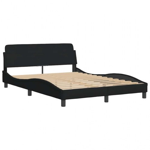 Sengeramme Hanko sort 120 x 200 cm uden madras