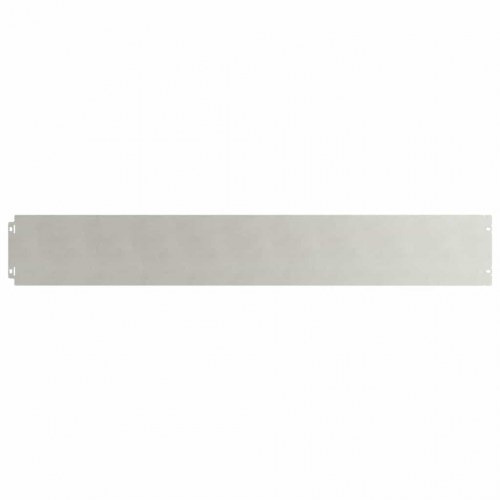 Plænekanter 10 stk. - rustfrit stål 15 × 103 cm