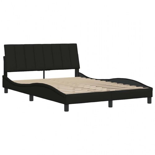 Sengeramme Hanko 140 x 200 cm uden madras - sort