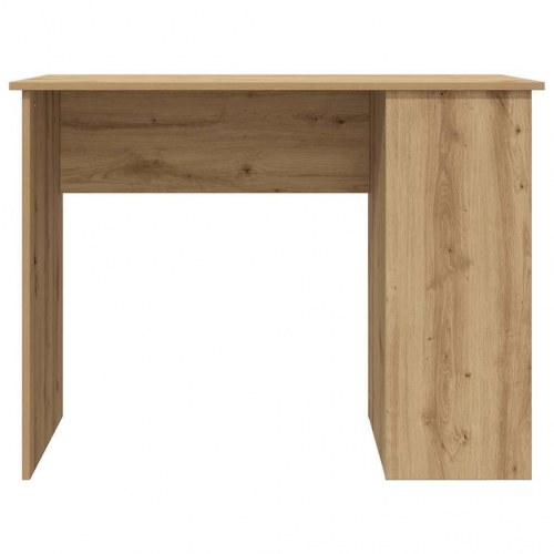 Skrivebord 100×55×75 cm i konstrueret træ - kunsteg