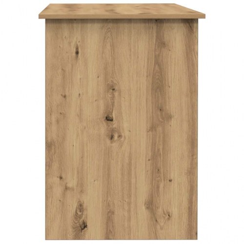 Skrivebord 100×55×75 cm i konstrueret træ - kunsteg