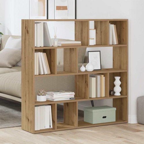 Bogreol/rumdeler 105×24×102 cm - kunsteg
