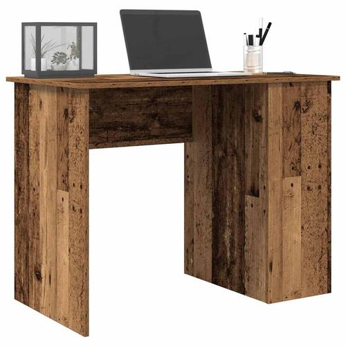 Skrivebord 100x55x75 cm konstrueret træ gammelt træ